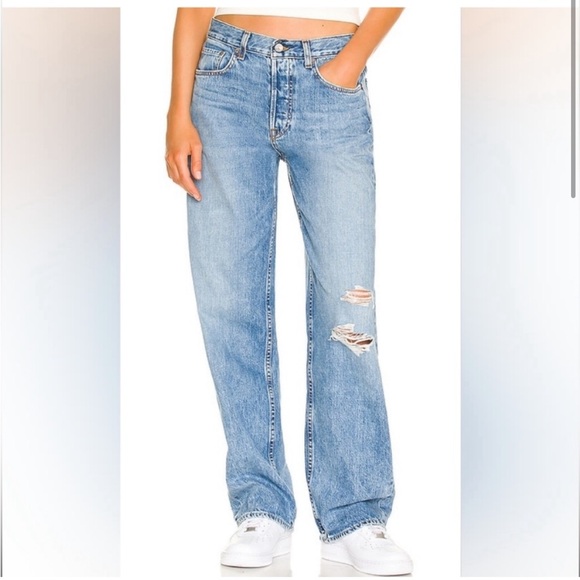 NWT GRLFRND Bella Low Rise Boyfriend in West Village 23 - Picture 2 of 8